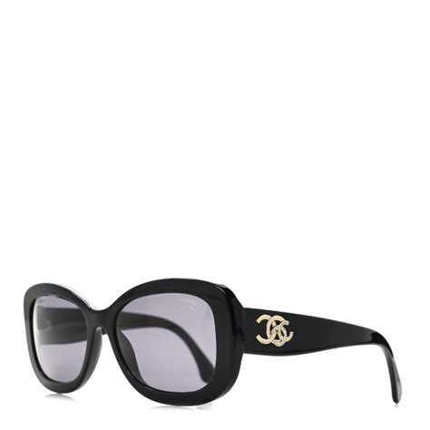 CHANEL Acetate Polarized CC Sunglasses 5468